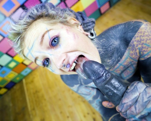 Anuskatzz - Tattoo Couple Hard Pov Sex - Anal Fuck, Gapes, Sloppy BJ, Anal Creampie, Female Orgasm HD 720p