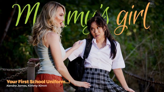 Kendra James and Kimmy Kimm - Your First School Uniform...! (21.10.2023)