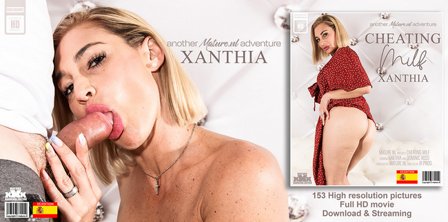 Dominic Ross, Xanthia - Cheating Spanish Xanthia is a hot MILF that loves to suck and fuck her neighbors hard cock (27.11.2023)