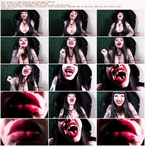 Sinstress - Sharp Fangs And Your Soft Flesh- Free - Preview