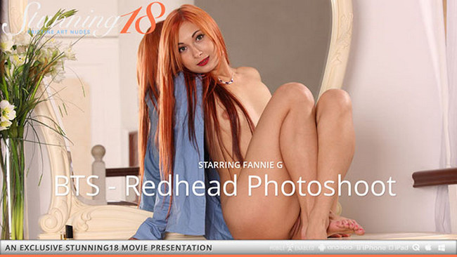 Fannie G - BTS - Redhead Photoshoot (05.05.2024)