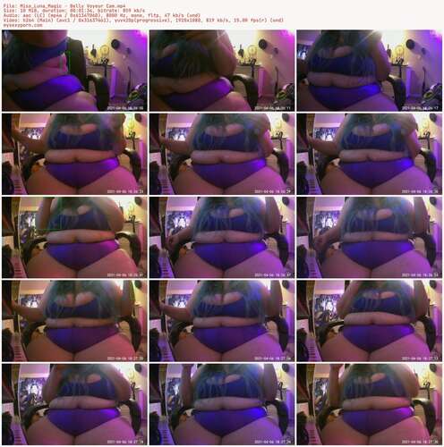 Miss_Luna_Magic - Belly Voyeur Cam - Preview