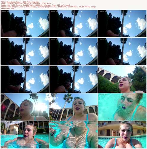 Miss_Luna_Magic - Bbw Pool Jump - Preview