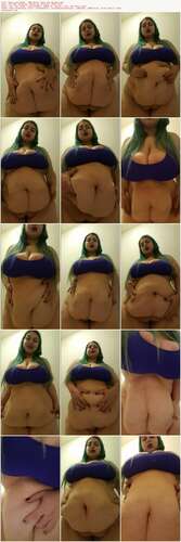 Miss_Luna_Magic - Bbw Belly Tease And Worship - Preview