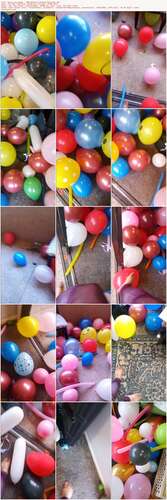 Miss_Luna_Magic - Bbw Walking Through Balloons - Preview