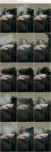 Miss_Luna_Magic - Big Belly Goddess Vaping - Preview