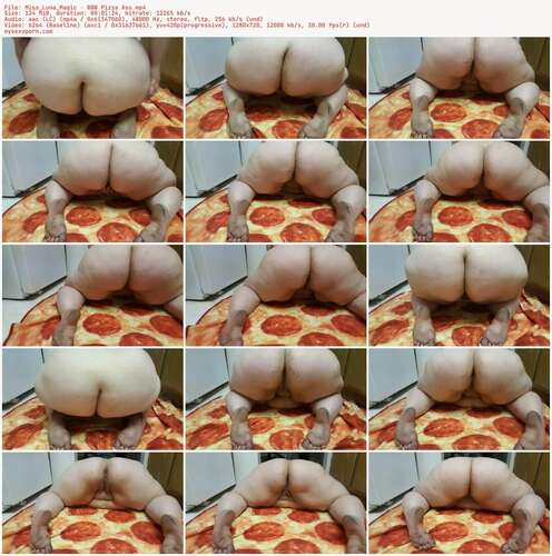 Miss_Luna_Magic - Bbw Pizza Ass - Preview