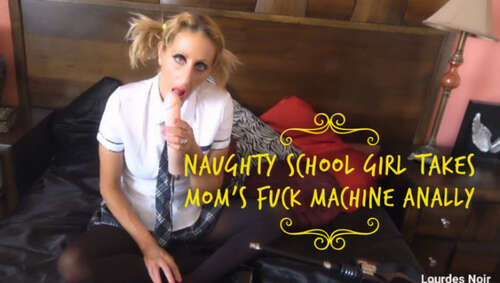 Lourdes Noir – Taking My Mom’S Fuck Machine Hard - Cover