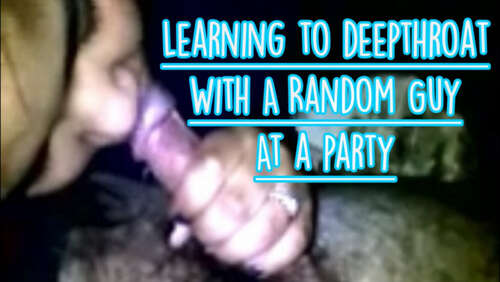 Kiki_Filipinaxo – Filipina Deepthroat Lesson From A Guy At A Party - Cover