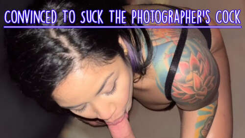 Kiki_Filipinaxo - Convinced To Suck The Photographers Cock - Cover