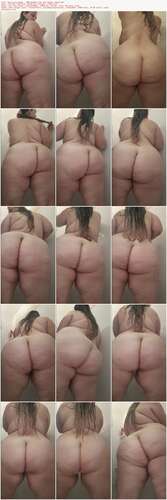 Miss_Luna_Magic - Bbw Goddess Fat Ass Shower Tease - Preview