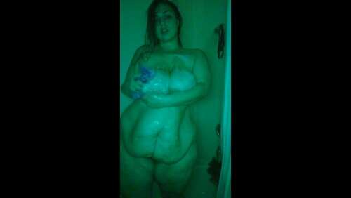 Miss_Luna_Magic - Bbw Shower In The Dark Full - Cover