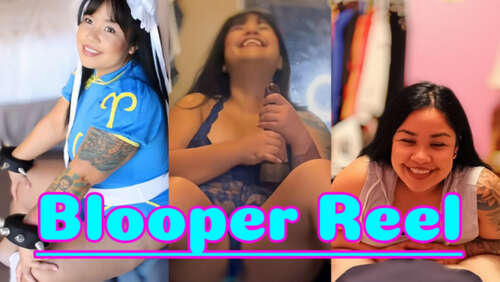 Kiki_Filipinaxo – Blooper Reel With Bonus Chun Li Scene Fail Included - Cover
