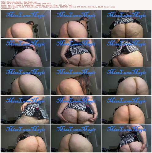 Miss_Luna_Magic - Ass Wiggle - Preview