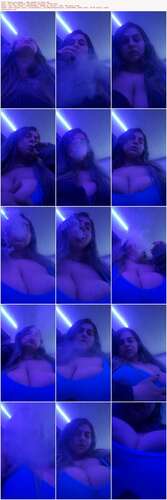 Miss_Luna_Magic - Bbw Vaping In Blue - Preview