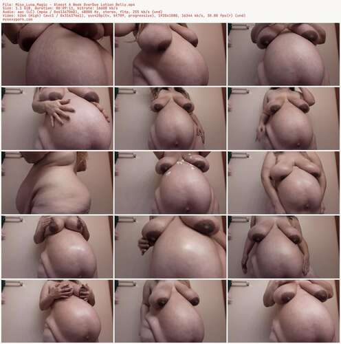 Miss_Luna_Magic - Almost A Week Overdue Lotion Belly - Preview