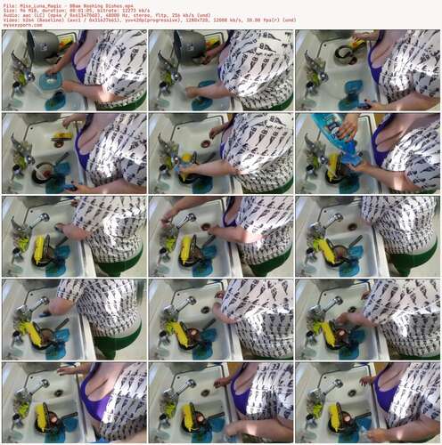 Miss_Luna_Magic - Bbaw Washing Dishes - Preview