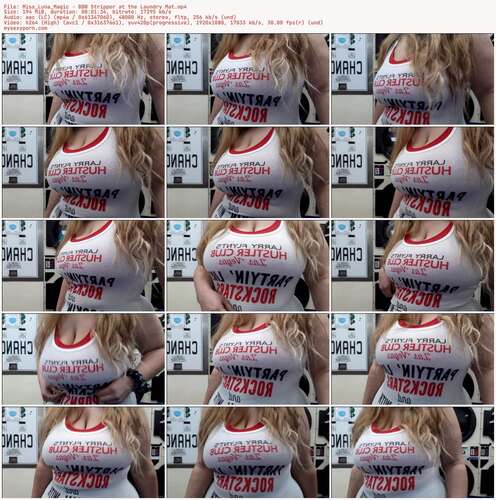 Miss_Luna_Magic - Bbw Stripper At The Laundry Mat - Preview