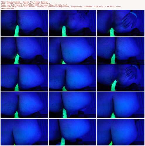 Miss_Luna_Magic - Glow In The Fucking Dark - Preview