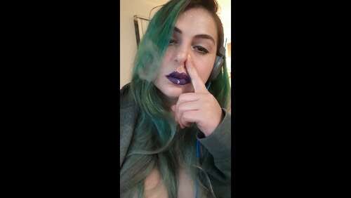 Miss_Luna_Magic - Bbw Alt Vaping In My Bra - Cover