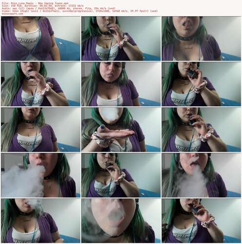 Miss_Luna_Magic - Bbw Vaping Tease - Preview