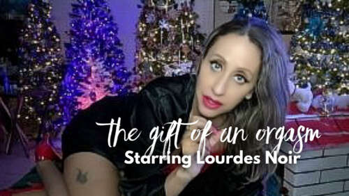 Lourdes Noir - The  Gift Of An Orgasm - Cover