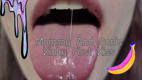 Miss Malorie Switch - Mommy And Son'S Kinky First Kiss - Cover