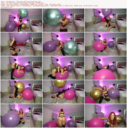 Alexsisfaye - Playing With Huge Balloons - Preview