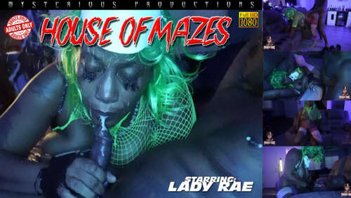 Mysterious Prod – House Of Mazes – Lady Rae And Mysterious - Cover