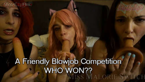 Miss Malorie Switch – Blowjob Competition With Heartmyarc And Likemyashe - Cover