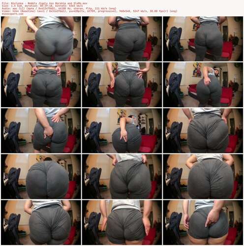 Nixlynka - Wobbly Jiggly Ass Worship And Slomo - Preview