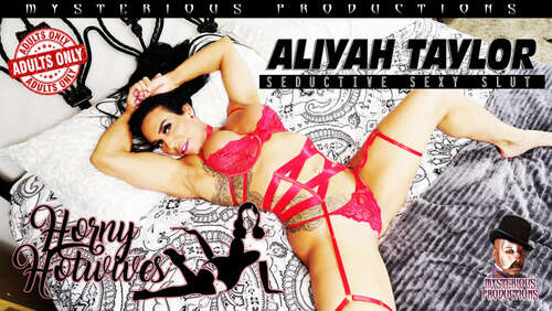 Mysterious Prod – Horny Hotwives Starring Aliyah Taylor - Cover