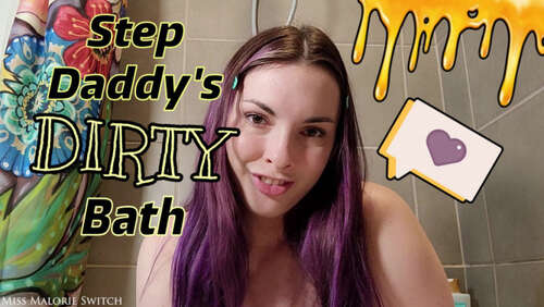 Miss Malorie Switch - Step Daddy'S Dirty Bath - Cover