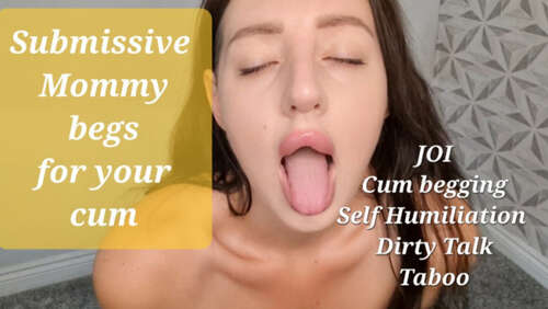 Tattooed Temptress - Submissive Mommy Begs For Your Cum - Cover