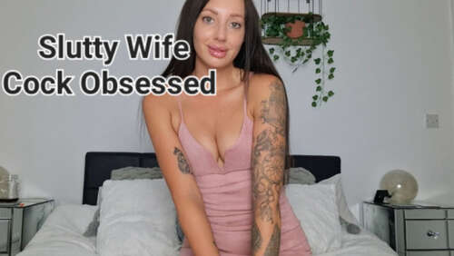 Tattooed Temptress - Slutty Wife Cock Obsessed - Cover