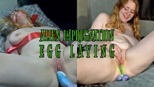 Bustyseawitch – Alien Impregnation Egg Laying - Cover