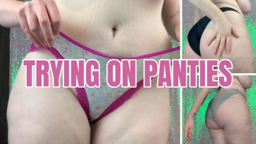 Bustyseawitch – Panty Try On - Cover