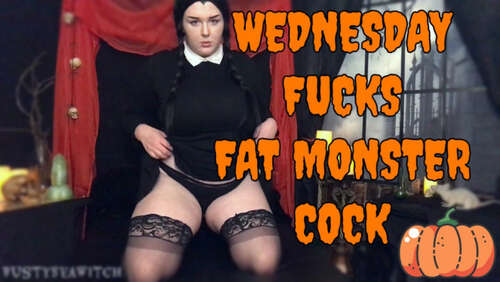 Bustyseawitch – Bbw Wednesday Fucks Big Fat Monster Cock - Cover