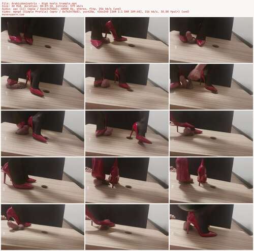 Arabicdominatrix - High Heels Trample - Preview