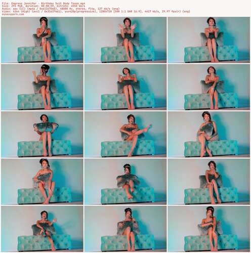 Empress Jennifer - Birthday Suit Body Tease 720p - Preview