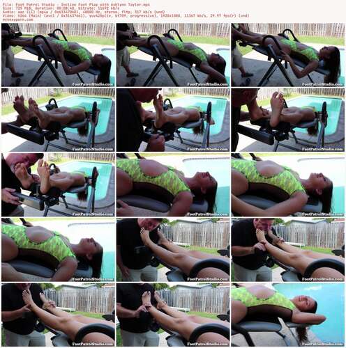 Foot Patrol Studio - Incline Foot Play With Ashlynn Taylor 1080p - Preview