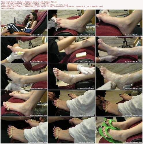 Foot Patrol Studio - Pedicure Voyeur With Natalia Nix 1080p - Preview