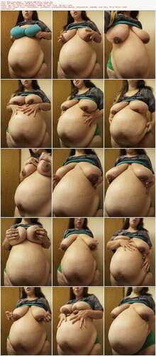 Miss_Luna_Magic - Pregnant Bbw Belly Lotion 480p - Preview