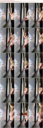 Miss_Luna_Magic - Washing Windows Topless 1080p - Preview