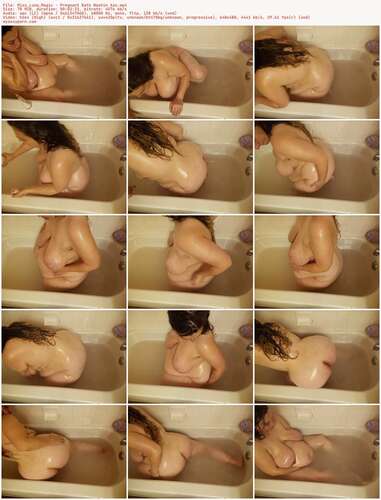 Miss_Luna_Magic - Pregnant Bath Washin Ass 480p - Preview