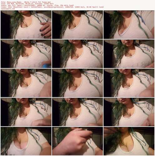 Miss_Luna_Magic - White T-Shirt Tit Tease 720p - Preview