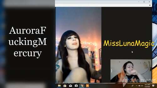 Miss_Luna_Magic – Video Call With Aurorafuckingmercury P1 1080p - Cover
