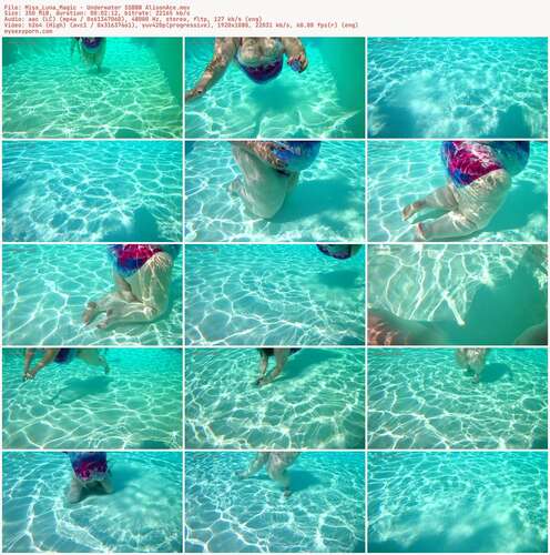 Miss_Luna_Magic - Underwater Ssbbw Alisonace 1080p - Preview