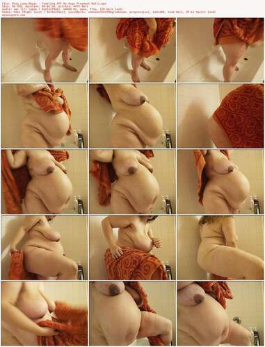 Miss_Luna_Magic - Toweling Off My Huge Pregnant Belly 480p - Preview