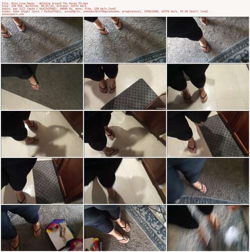 Miss_Luna_Magic - Walking Around The House P2 1080p - Preview